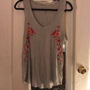 American Eagle Soft and Sexy T Embroidered